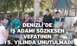 Denizli’de iş adamı Sözkesen vefatının 15. yılında unutulmadı