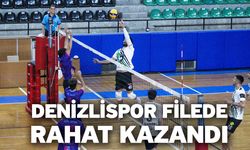 Denizlispor filede rahat kazandı