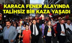 Karaca Fener Alayında Talihsiz Bir Kaza Yaşadı