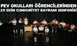 PEV Okulları Öğrencilerinden 29 Ekim Cumhuriyet Bayramı Senfonisi