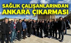 Sağlık çalışanlarından Ankara çıkarması