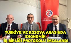 Türkiye Ve Kosova Arasında Ekonomik İş Birliği Protokolü İmzalandı