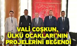 Vali Coşkun, Ülkü Ocakları’nın Projelerini Beğendi