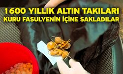 1600 Yıllık Altın Takıları Kuru Fasulyenin İçine Sakladılar