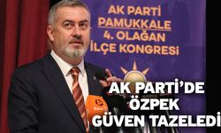 AK Parti’de Başkan Özpek güven tazeledi