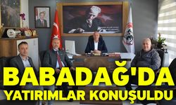 Babadağ'da yatırımlar konuşuldu