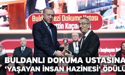 Buldanlı dokuma ustasına ‘Yaşayan İnsan Hazinesi' ödülü