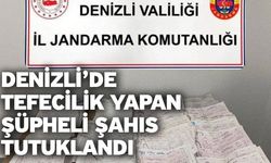 Denizli’de tefecilik yapan şüpheli şahıs tutuklandı