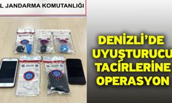 Denizli’de uyuşturucu tacirlerine operasyon