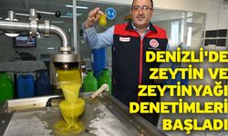 Denizli'de Zeytin Ve Zeytinyağı Denetimleri Başladı