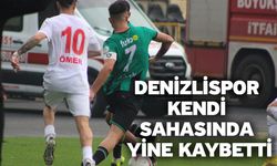 Denizlispor kendi sahasında yine kaybetti