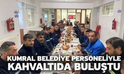 Kumral belediye personeliyle kahvaltıda buluştu