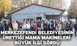 Merkezefendi Belediyesinin ürettiği mama makineleri büyük ilgi gördü