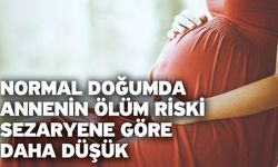 Normal doğumda annenin ölüm riski sezaryene göre daha düşük