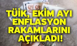 TÜİK, Ekim ayı enflasyon rakamlarını açıkladı!