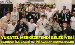 Yukatel Merkezefendi Belediyesi Sezonun İlk Galibiyetini Alarak Moral Buldu