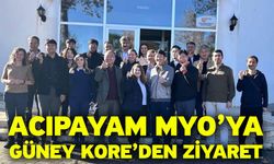 Acıpayam MYO’ya Güney Kore’den Ziyaret