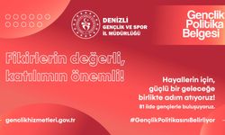 Gençlik politikaları için Denizli'de söz gençlerin