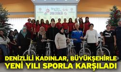 Denizlili kadınlar, Büyükşehirle yeni yılı sporla karşıladı