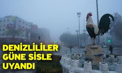 Denizlililer güne sisle uyandı