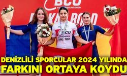 Denizlili sporcular 2024 yılında farkını ortaya koydu