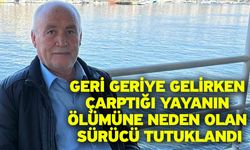 Geri geriye gelirken çarptığı yayanın ölümüne neden olan sürücü tutuklandı