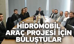 Hidromobil araç projesi için buluştular