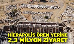 Hierapolis Ören Yerine 2,3 Milyon Ziyaret