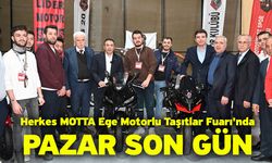 Herkes MOTTA Ege Motorlu Taşıtlar Fuarı'nda! Pazar Son Gün