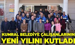 Kumral belediye çalışanlarının yeni yılını kutladı