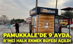 Pamukkale’de 9 Ayda, 8’inci Halk Ekmek Büfesi Açıldı