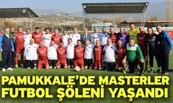 Pamukkale’de Masterler Futbol Şöleni Yaşandı