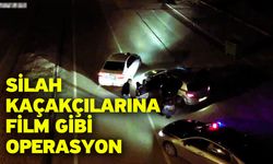 Silah kaçakçılarına film gibi operasyon