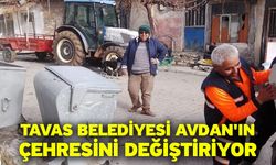 Tavas Belediyesi Avdan'ın çehresini değiştiriyor