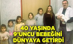 40 Yaşında 9'uncu Bebeğini Dünyaya Getirdi