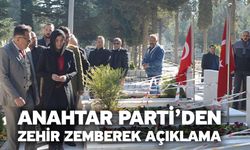 Anahtar Parti’den Zehir Zemberek Açıklama