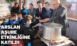 Arslan Aşure Etkinliğine Katıldı