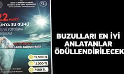 Buzulları en iyi anlatanlar ödüllendirilecek