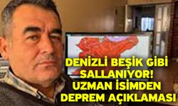 Denizli Beşik gibi sallanıyor! Uzman isimden deprem açıklaması