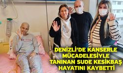 Denizli'de Kanserle Mücadelesiyle Tanınan Sude Kesikbaş Hayatını Kaybetti