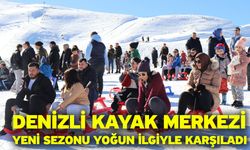 Denizli Kayak Merkezi yeni sezonu yoğun ilgiyle karşıladı