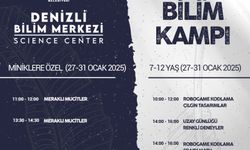 Denizli Bilim Merkezi’nde Kış Bilim Kampı heyecanı!