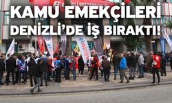 Kamu Emekçileri Denizli’de İş Bıraktı! Geçim Sıkıntısına Karşı Davullu Zurnalı Protesto