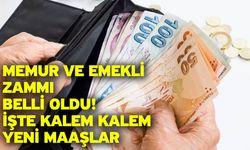 Memur ve emekli zammı belli oldu! İşte kalem kalem yeni maaşlar