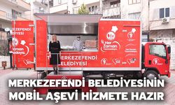 Merkezefendi Belediyesinin mobil aşevi hizmete hazır