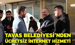 Tavas Belediyesi’nden ücretsiz internet hizmeti