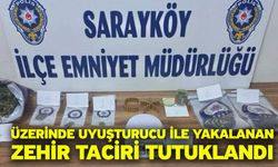 Üzerinde uyuşturucu ile yakalanan zehir taciri tutuklandı