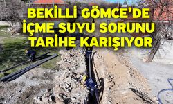 Bekilli Gömce’de içme suyu sorunu tarihe karışıyor