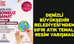 Denizli Büyükşehir Belediyesi'nden Sıfır Atık temalı resim yarışması