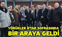 Yörükler iftar sofrasında bir araya geldi